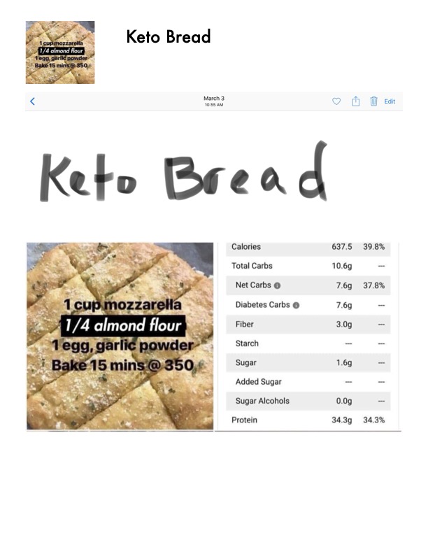 Original recipe page 3
