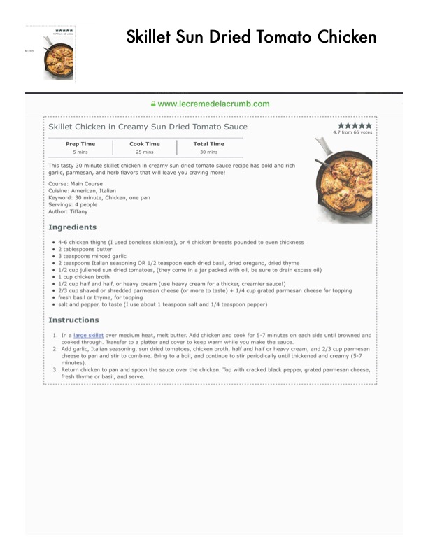 Original recipe page 4