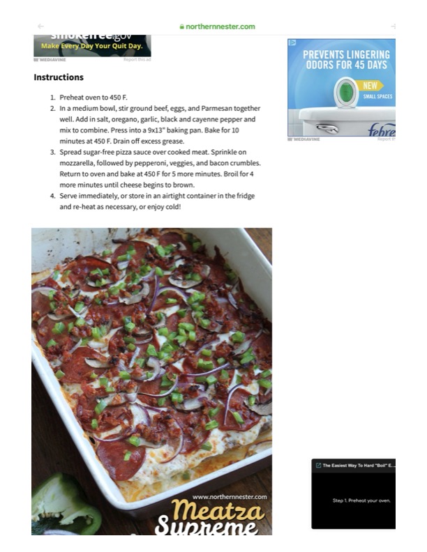 Original recipe page 10