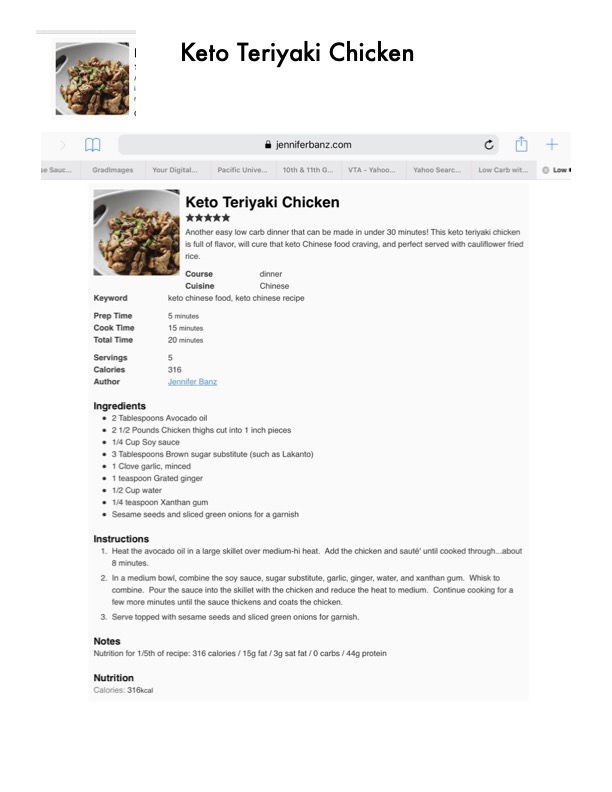 Original recipe page 11