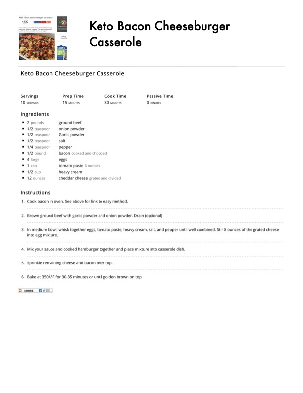 Original recipe page 12