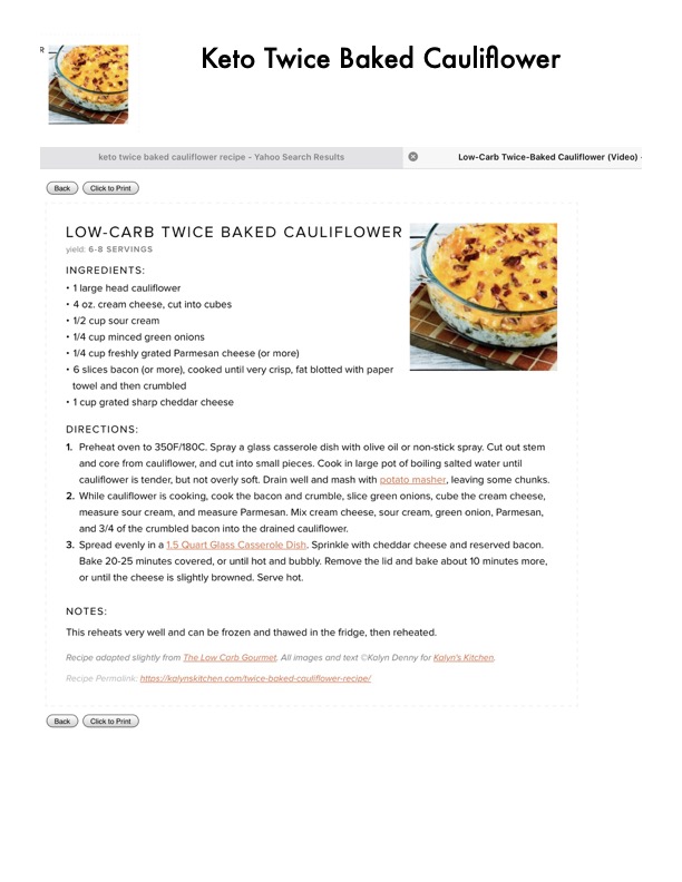 Original recipe page 29