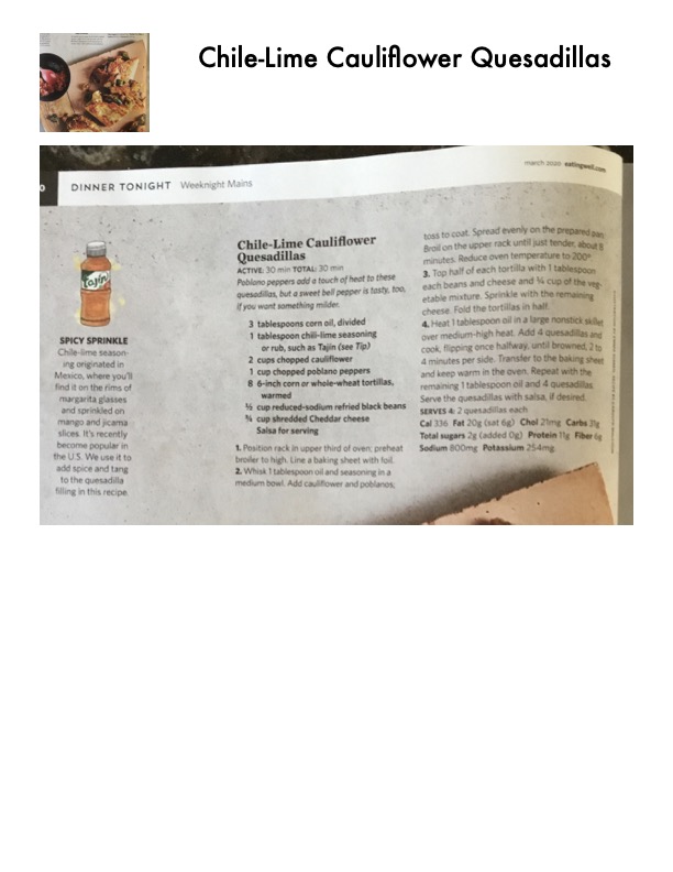 Original recipe page 57