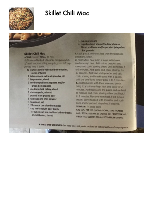 Original recipe page 61