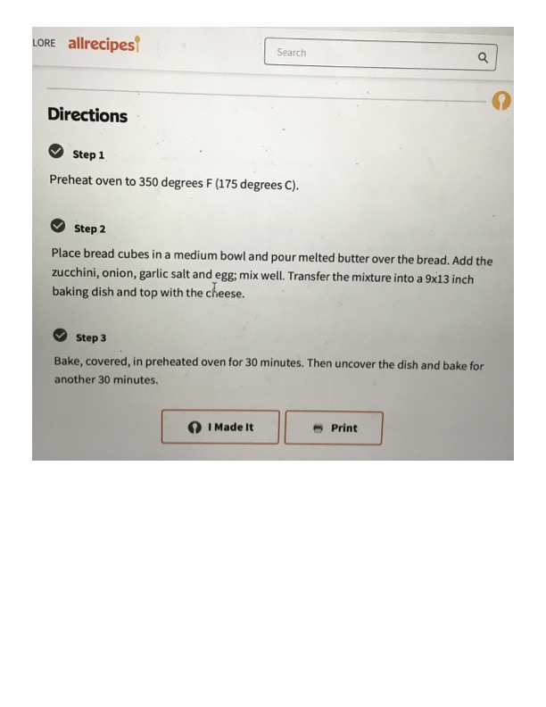 Original recipe page 75