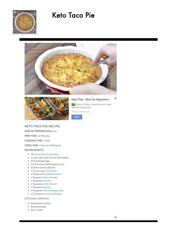 Original recipe page 78