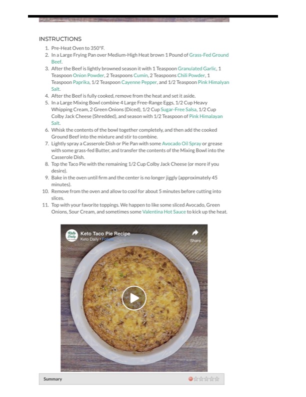 Original recipe page 79