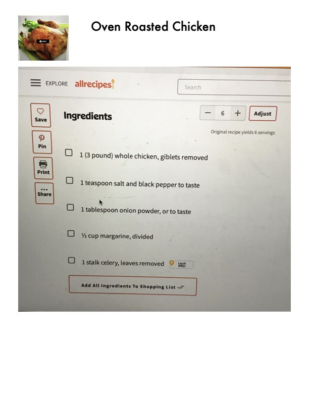 Original recipe page 84