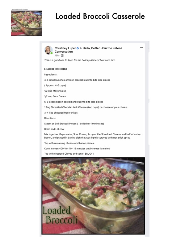 Original recipe page 91