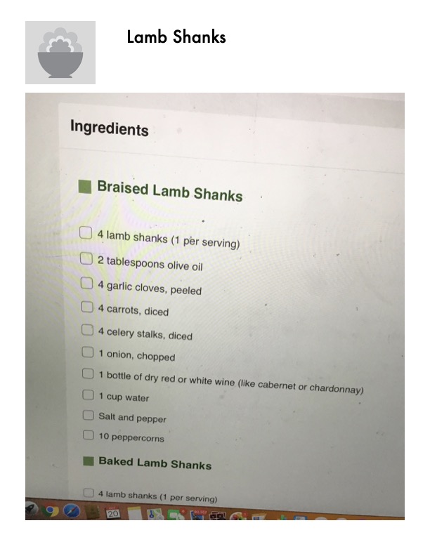 Original recipe page 96