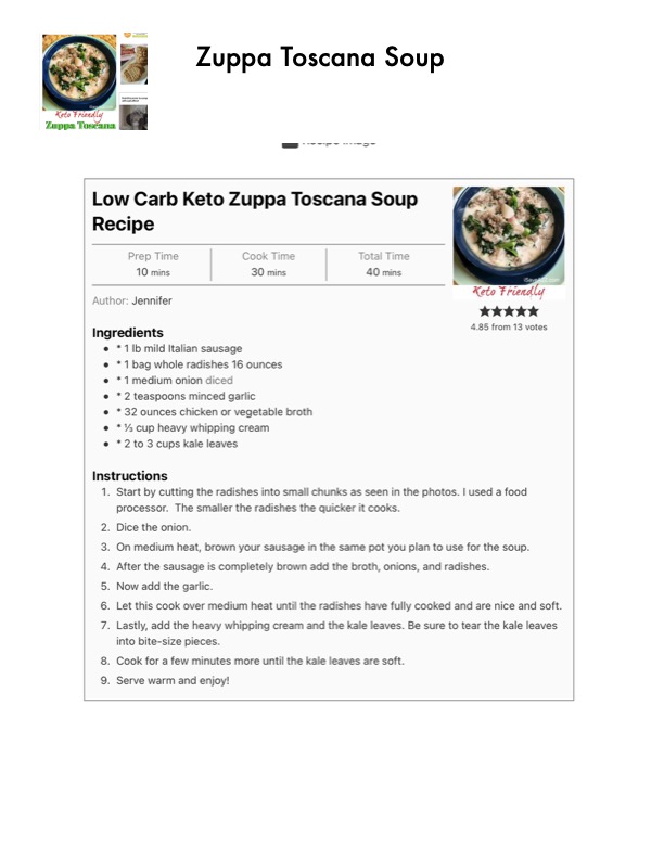 Original recipe page 108