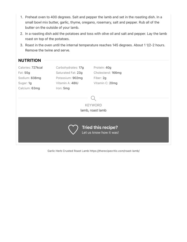 Original recipe page 186