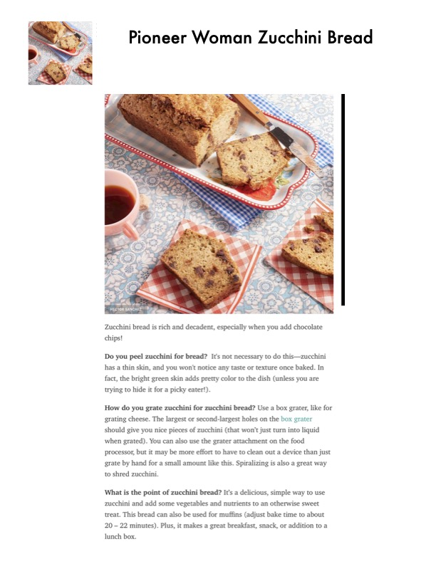 Original recipe page 206