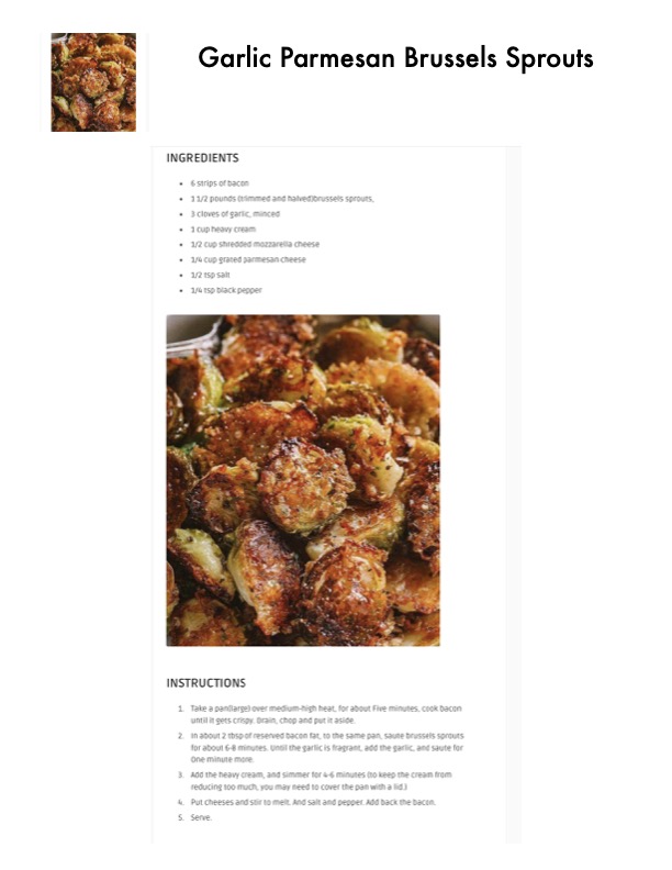 Original recipe page 281