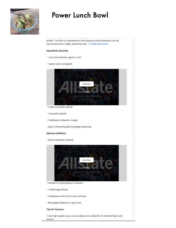 Original recipe page 750